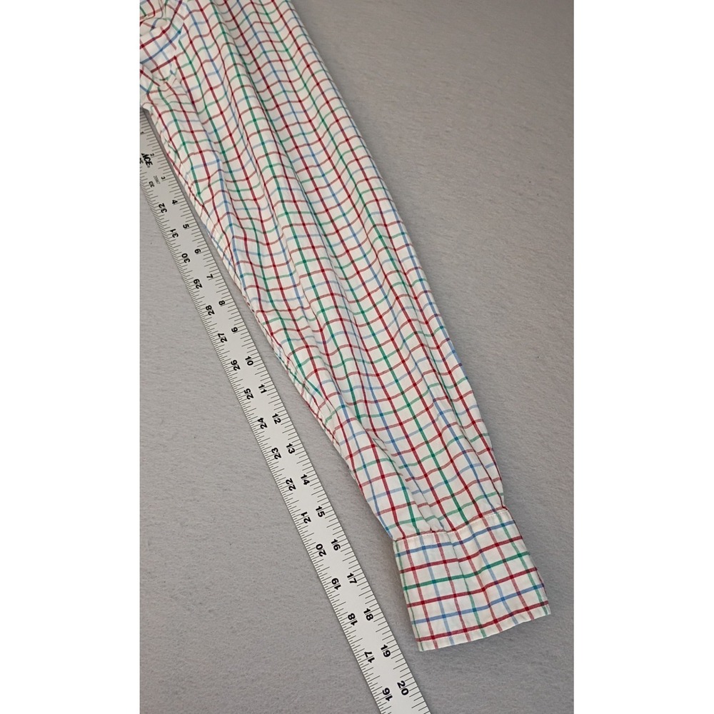 J.CREW Flex Washed Classic Fit Plaid Button-Down Shirt Men's Size M Multicolored - Picture 6 of 13